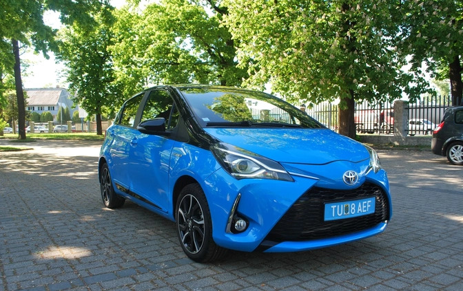 Toyota Yaris cena 64900 przebieg: 77000, rok produkcji 2018 z Działoszyn małe 596